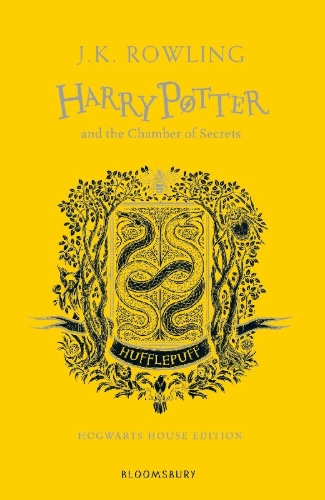 Buchcover und Innenansicht für das Buch: Harry Potter Harry Potter and the Chamber of Secrets. Hufflepuff Edition