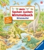 Buchcover und Innenansicht für das Buch: Mein Sachen suchen Wimmelbuch: Dinosaurier