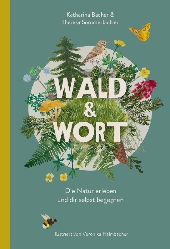 Buchcover und Innenansicht für das Buch: Wald & Wort