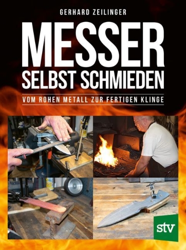 Buchcover und Innenansicht für das Buch: Messer selbst schmieden