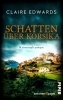 Buchcover und Innenansicht für das Buch: Schatten über Korsika