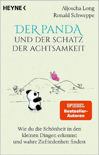 Buchcover und Innenansicht für das Buch: Der Panda und der Schatz der Achtsamkeit