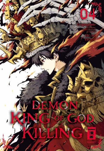 Buchcover und Innenansicht für das Buch: Kamigoroshi no Maou Saijyaku Shuzoku ni Tensei shi Shijyou Saikyou ni naru