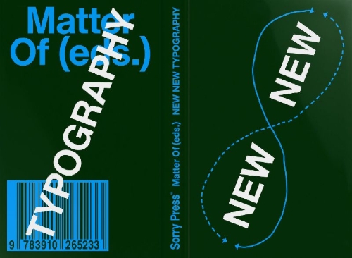 Buchcover und Innenansicht für das Buch: New New Typography