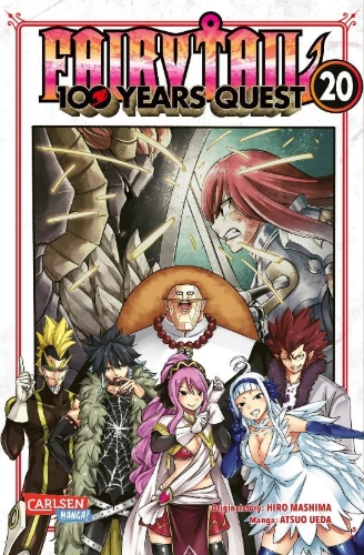 Buchcover und Innenansicht für das Buch: Fairy Tail: 100 Years Quest