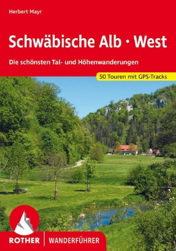 Buchcover und Innenansicht für das Buch: Schwäbische Alb West