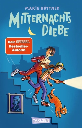 Buchcover und Innenansicht für das Buch: Mitternachtsdiebe