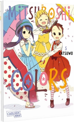 Buchcover und Innenansicht für das Buch: Mitsuboshi Colors