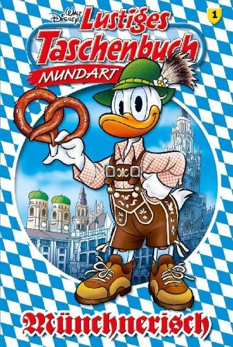 Buchcover und Innenansicht für das Buch: Lustiges Taschenbuch Mundart - Münchnerisch