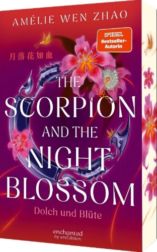 Buchcover und Innenansicht für das Buch: The Scorpion and the Night Blossom