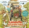 Buchcover und Innenansicht für das Buch: Lieselotte auf großer Fahrt
