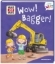 Buchcover und Innenansicht für das Buch: WAS IST WAS Meine Welt Band 17 Wow! Bagger!