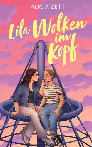 Buchcover und Innenansicht für das Buch: Lila Wolken im Kopf