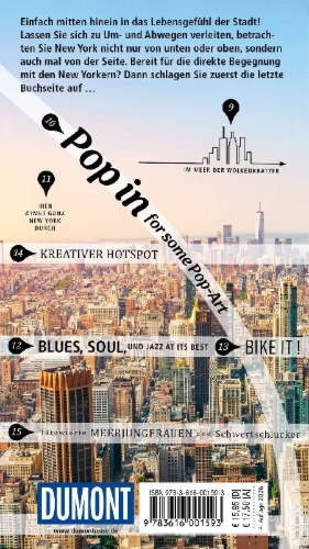 Buchcover und Innenansicht für das Buch: DUMONT direkt Reiseführer New York