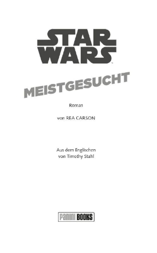 Buchcover und Innenansicht für das Buch: Star Wars: Most Wanted