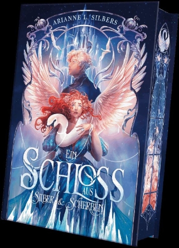 Buchcover und Innenansicht für das Buch: Ein Schloss aus Silber und Scherben