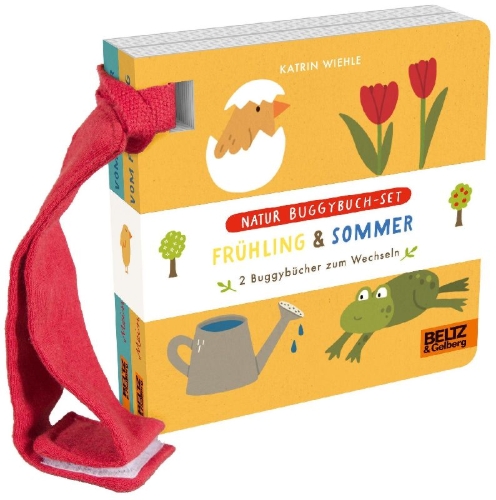 Buchcover und Innenansicht für das Buch: Natur Buggybuch-Set: Frühling und Sommer