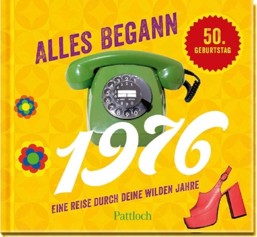 Buchcover und Innenansicht für das Buch: Alles begann 1976