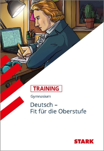 Buchcover und Innenansicht für das Buch: STARK Training Gymnasium - Deutsch - Fit für die Oberstufe