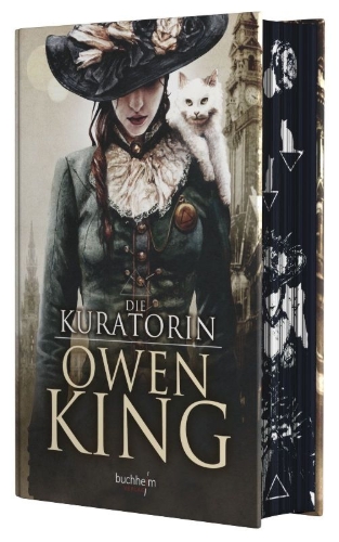 Buchcover und Innenansicht für das Buch: The Curator