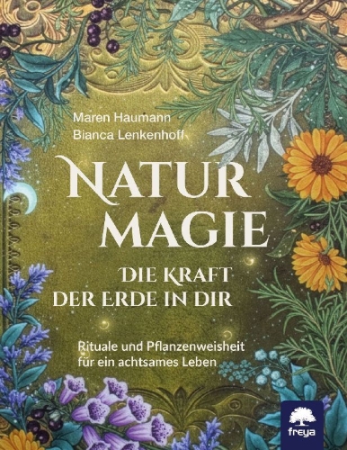 Buchcover und Innenansicht für das Buch: Naturmagie