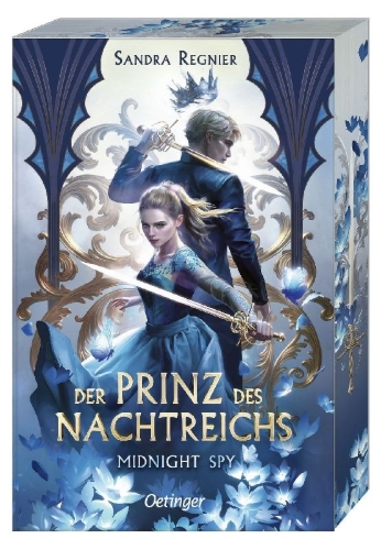 Buchcover und Innenansicht für das Buch: Der Prinz des Nachtreichs 1. Midnight Spy
