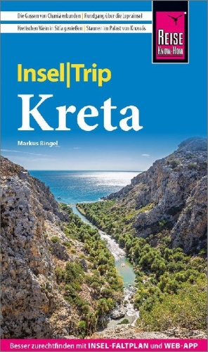 Buchcover und Innenansicht für das Buch: Reise Know-How InselTrip Kreta