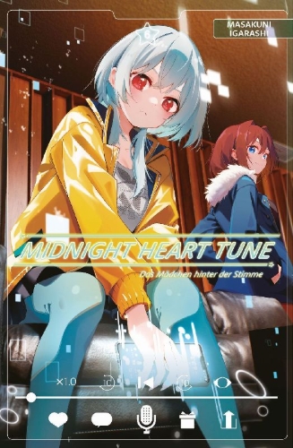 Buchcover und Innenansicht für das Buch: Midnight Heart Tune: Das Mädchen hinter der Stimme 06