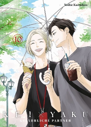 Buchcover und Innenansicht für das Buch: Kei x Yaku: Gefährliche Partner 10