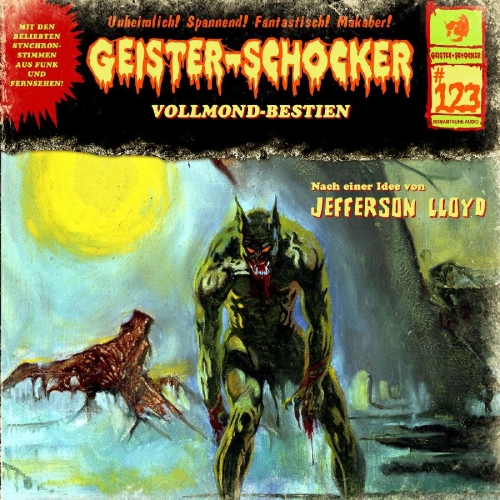 Buchcover und Innenansicht für das Buch: Geister Schocker CD 123: Vollmond-Bestien
