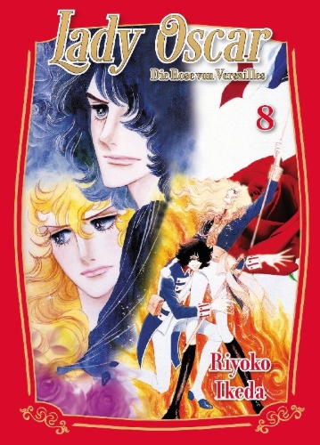 Buchcover und Innenansicht für das Buch: Lady Oscar: Die Rose von Versailles 08
