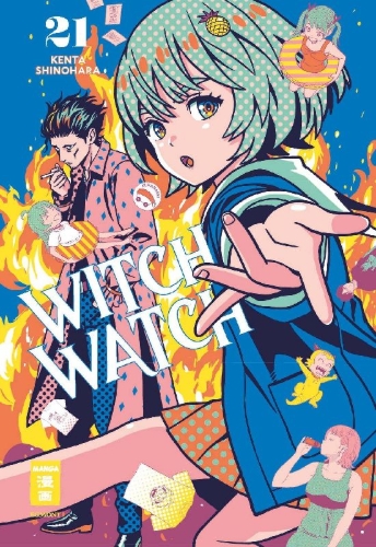 Buchcover und Innenansicht für das Buch: Witch Watch