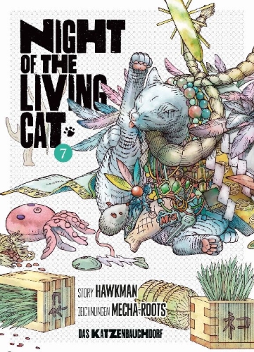Buchcover und Innenansicht für das Buch: Night of the Living Cat 07