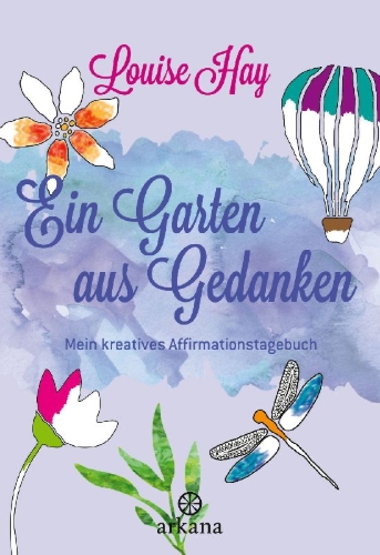 Buchcover und Innenansicht für das Buch: Ein Garten aus Gedanken