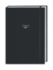Buchcover und Innenansicht für das Buch: Tages-Kalenderbuch A6, schwarz 2027