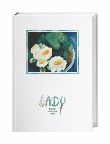 Buchcover und Innenansicht für das Buch: Lady Terminkalender A6 2027