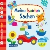 Buchcover und Innenansicht für das Buch: Baby Pixi (unkaputtbar) 166: Baby Pixi Stoff: Meine bunten Sachen
