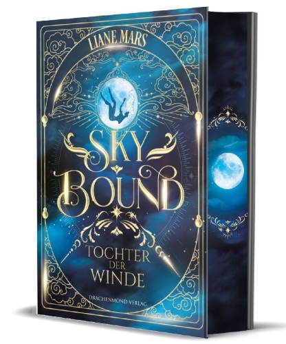 Buchcover und Innenansicht für das Buch: Skybound - Tochter der Winde