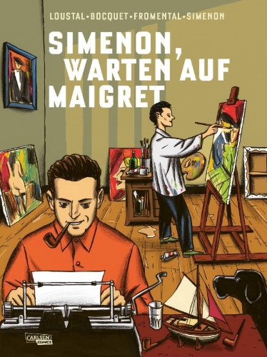Buchcover und Innenansicht für das Buch: SIMENON, L'OSTROGOTH