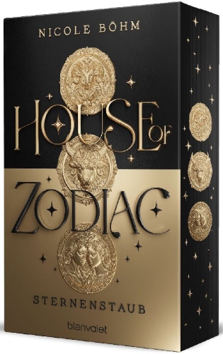 Buchcover und Innenansicht für das Buch: House of Zodiac - Sternenstaub