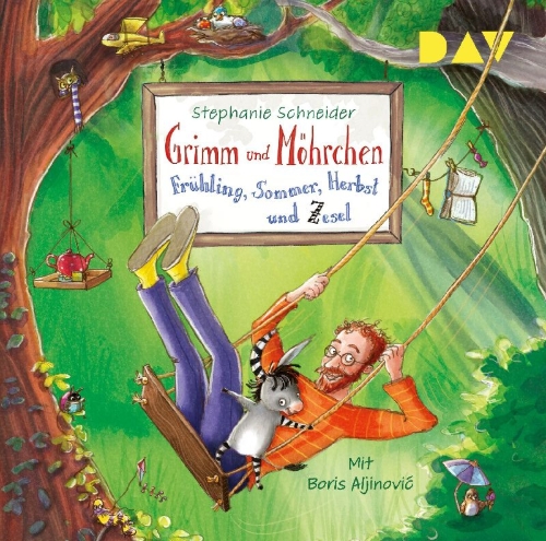 Buchcover und Innenansicht für das Buch: Grimm und Möhrchen - Teil 2: Frühling, Sommer, Herbst und Zesel