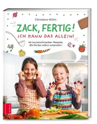 Buchcover und Innenansicht für das Buch: Zack, fertig! Ich kann das allein!