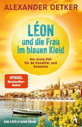 Buchcover und Innenansicht für das Buch: Léon und die Frau im blauen Kleid