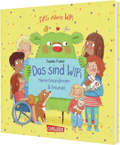 Buchcover und Innenansicht für das Buch: Das sind WIR (Freundschaftsbuch WIR 2026)
