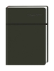 Buchcover und Innenansicht für das Buch: Diario Wochen-Kalenderbuch A6, schwarz 2027