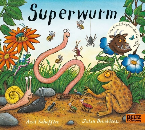 Buchcover und Innenansicht für das Buch: Superworm