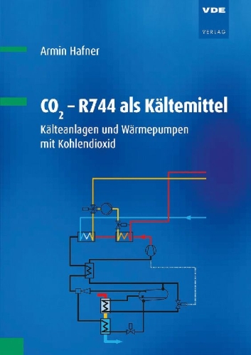Buchcover und Innenansicht für das Buch: CO2 - R744 als Kältemittel