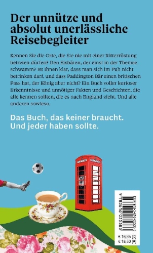 Buchcover und Innenansicht für das Buch: DUMONTs Unnützes Reisewissen England