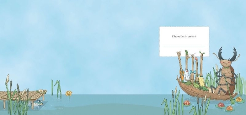 Buchcover und Innenansicht für das Buch: Petronella Apfelmus - Freundebuch