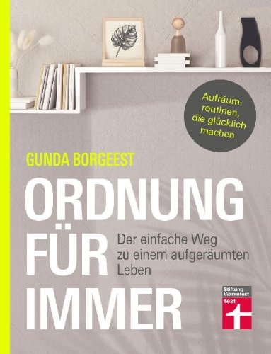 Buchcover und Innenansicht für das Buch: Ordnung für immer